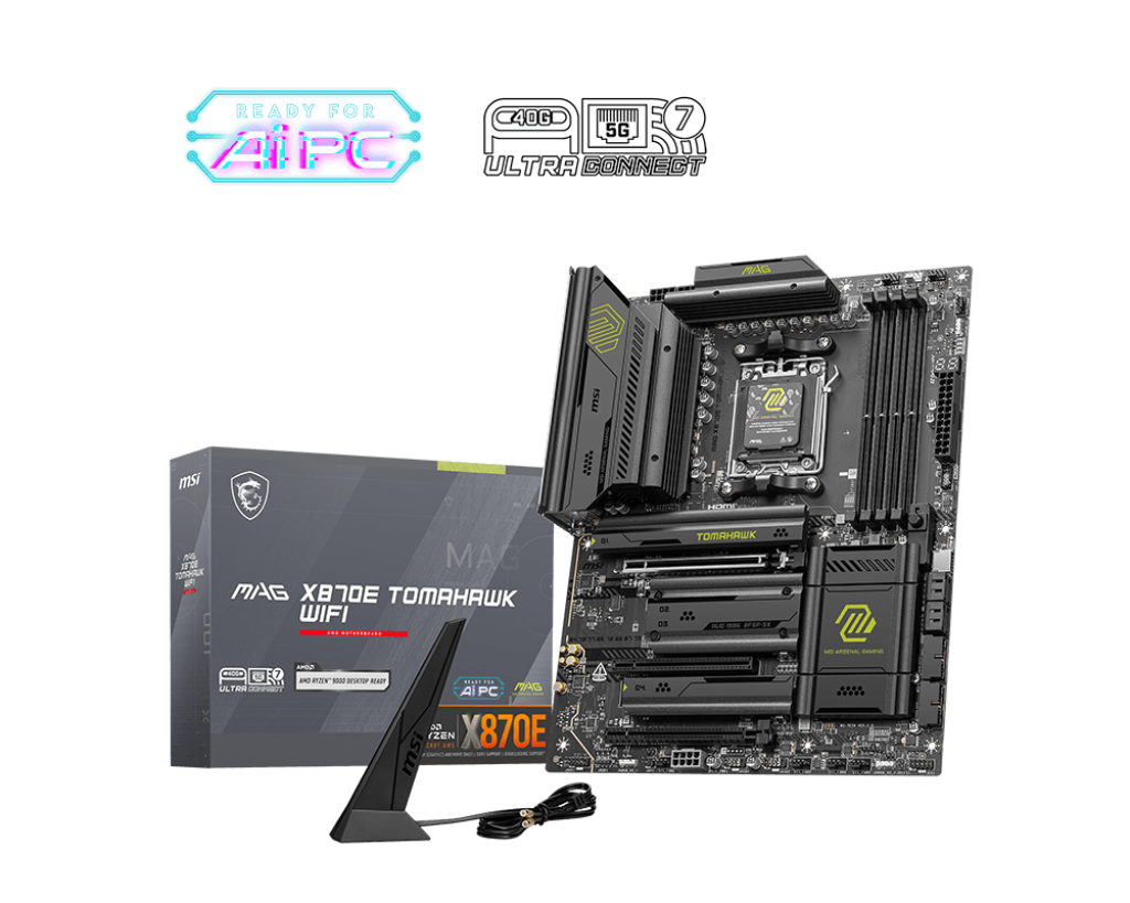 MSI Motherboard Mag X870E Tomahawk Wifi DDR5 ATX MSI Motherboard Mag X870E Tomahawk Wifi DDR5 ATX